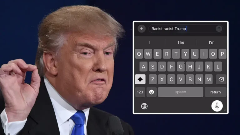 Iphone Racista Trump Dictado - Trump