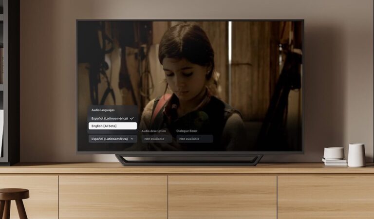 Amazon Prime Video comienza programa piloto de doblaje con IA