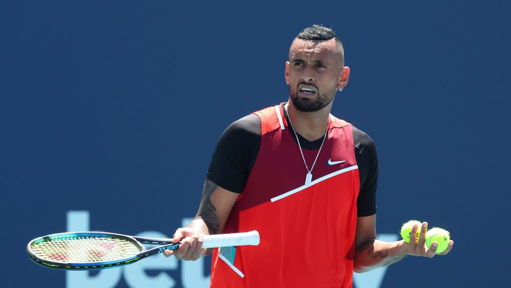 Por mal portado: La millonaria cantidad de multas para Nick Kyrgios entre Miami e Indian Wells