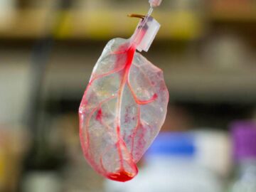 Científicos usan hojas de espinacas para construir músculos del corazón humano