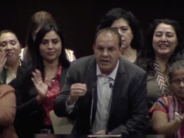 Diputadas de Morena defienden a Cuauhtémoc Blanco: "No estás solo"