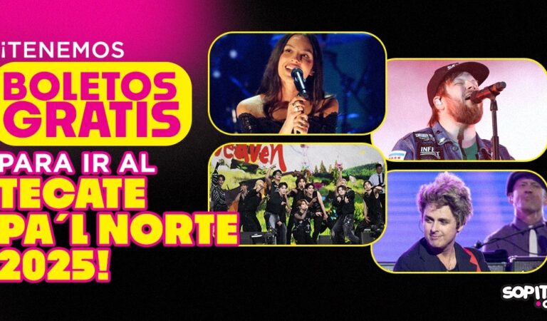 ¡Te regalamos boletos del Tecate Pa’l Norte 2025 en Sopitas FM!