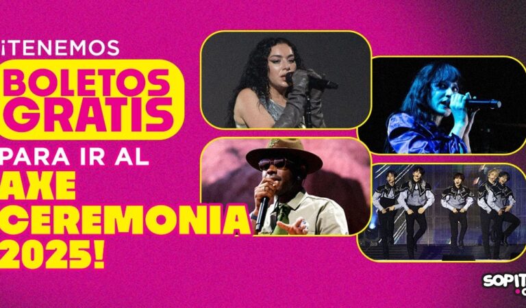 ¡Te regalamos boletos para el AXE Ceremonia 2025!