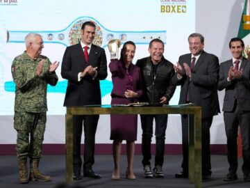 Claudia Sheinbaum encabezará “Clase Nacional de Box"