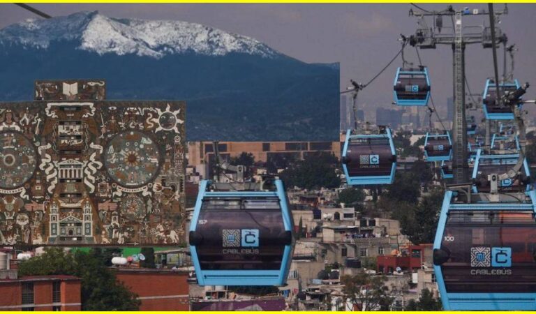 Estaciones y ruta de la nueva Línea 4 del Cablebús CDMX