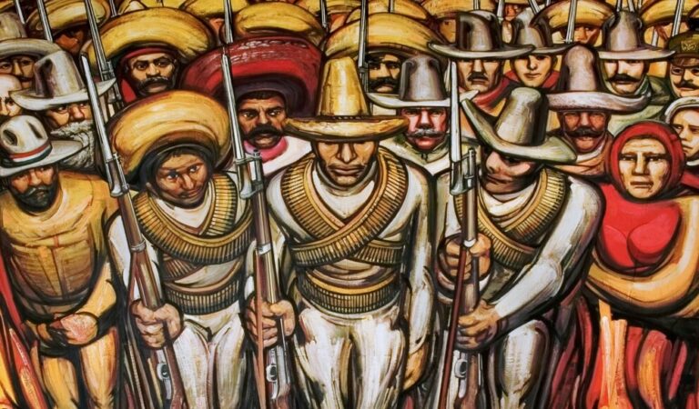 Los murales del Castillo de Chapultepec