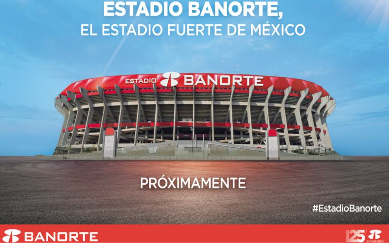Estadio Banorte será Estadio Ciudad de México en el Mundial 2026