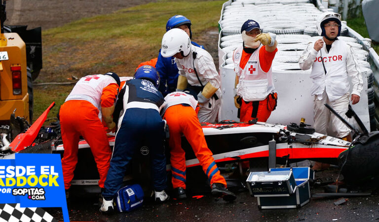 El último mensaje que recibió Jules Bianchi previo a la tragedia en el GP de Japón