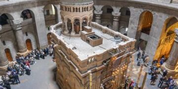 Los 5 datos sobre la basílica del Santo Sepulcro, donde se encuentran algunas estaciones del vía crucis