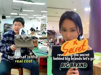 ¿Cuánto cuesta realmente un bolso de $34,000? China llena TikTok con videos sobre los precio reales de los artículos de lujo 2 ¿Cuánto cuesta realmente un bolso de $34,000? China llena TikTok con videos sobre los precio reales de los artículos de lujo
