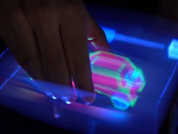 Científicos crean hologramas que puedes tocar