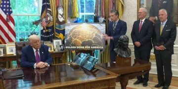 ¿Qué es el "Domo Dorado" que Trump planea construir en Estados Unidos?
