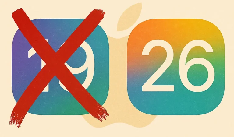 Rumor indica que Apple saltaría de iOS 18 a iOS 26 y lo anunciaría en la WWDC